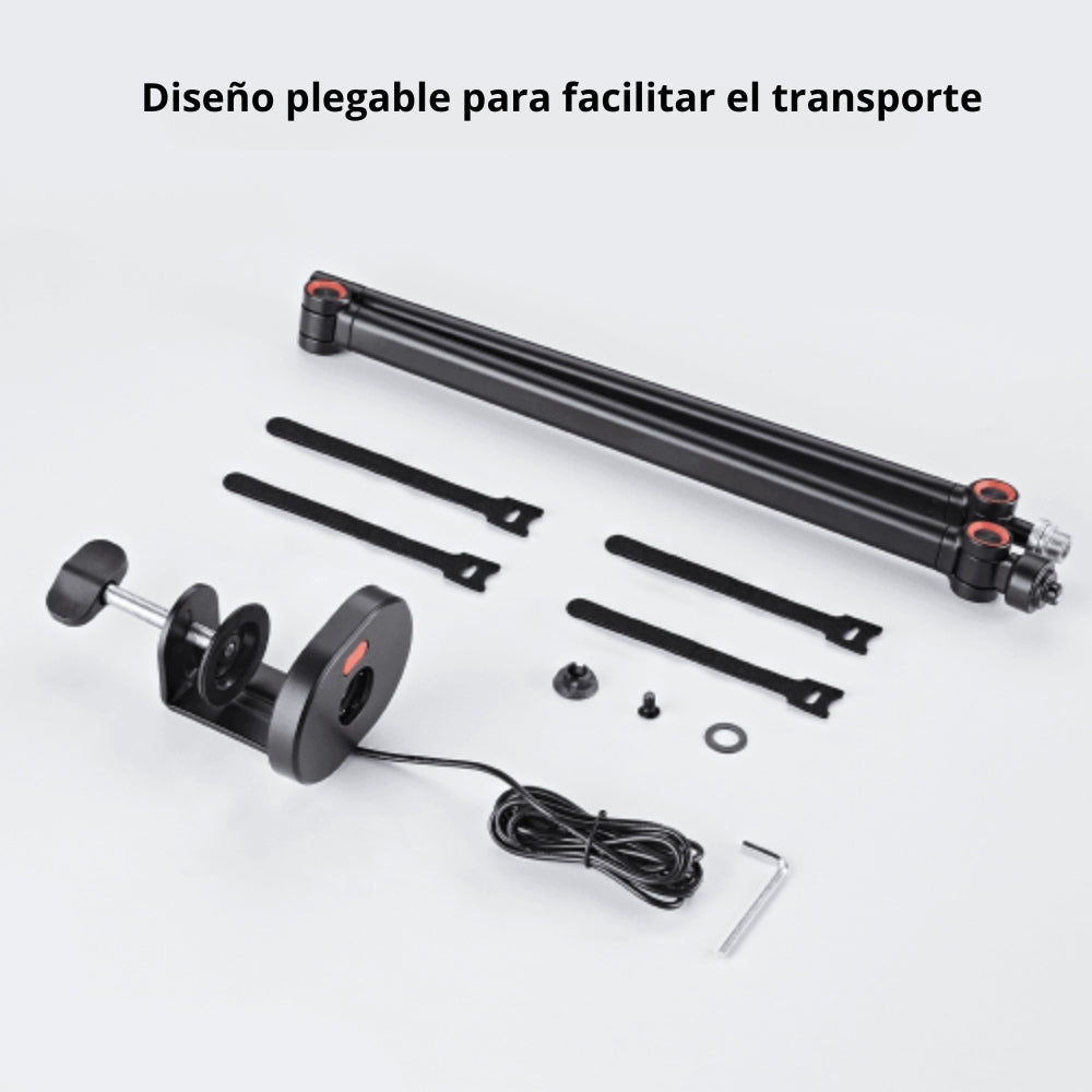 Soporte/Brazo Universal Slim Articulado para Micrófono TechGo SPMC-03