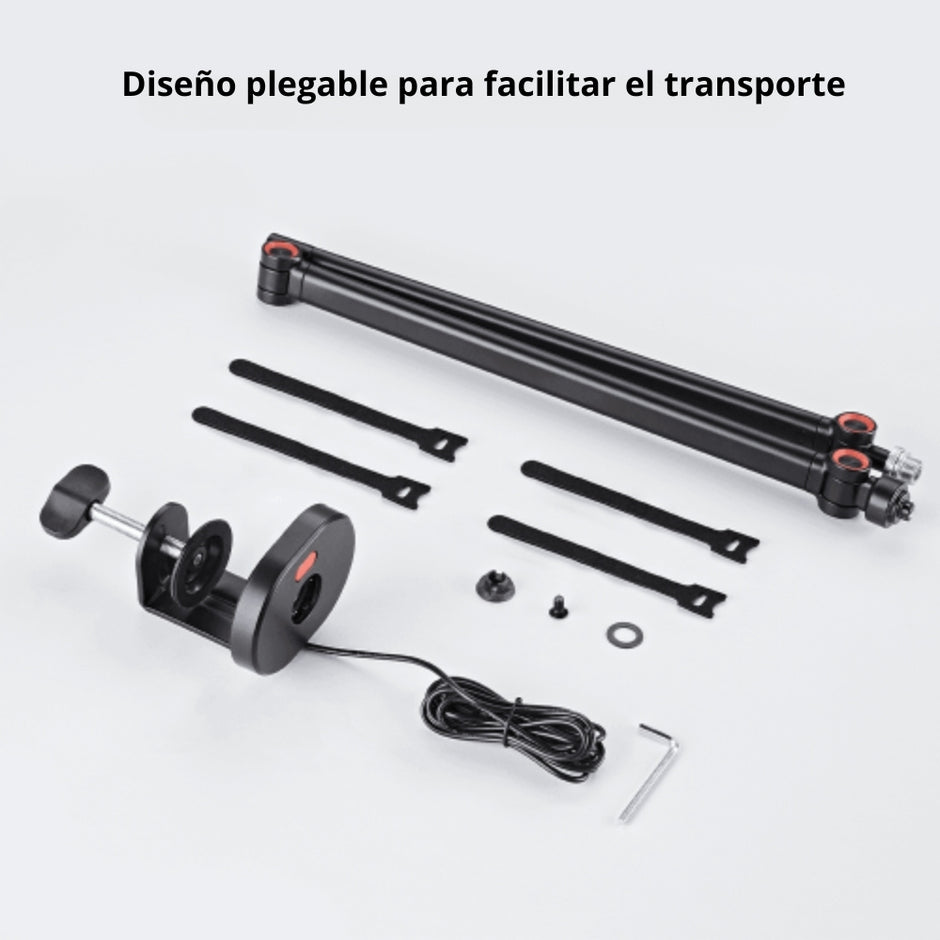 Soporte/Brazo Universal Slim Articulado para Micrófono TechGo SPMC-03