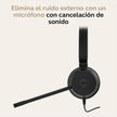 Audífonos Diadema Profesional Jabra Evolve 20 MS Monoaural USB-C/A Micrófono Control Volumen Call Center