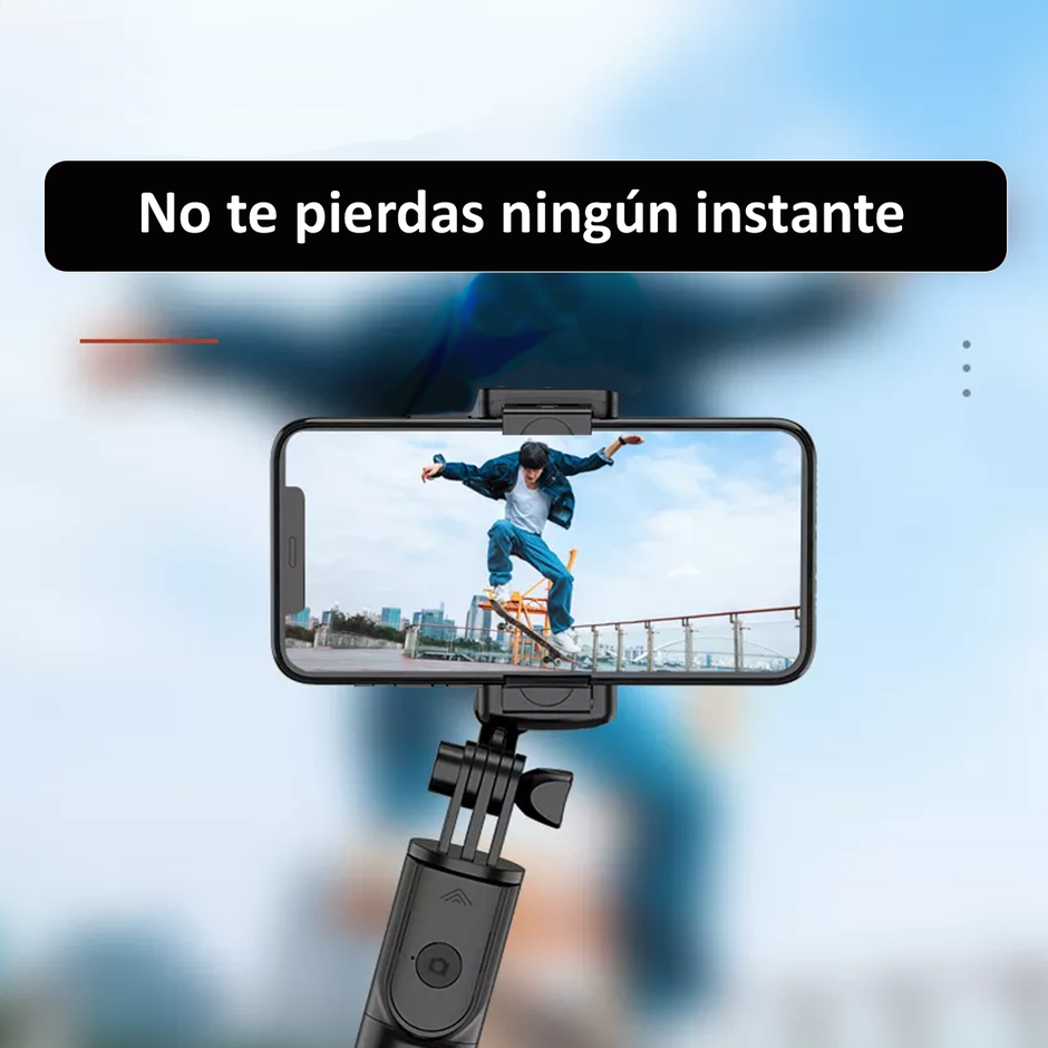 Trípode, Monopod y Selfie Stick 3en1 Modelo S03 + Control Bluetooth para Celular