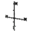 Soporte Monitor Triple Techgo SPM-1135 Escritorio 17-32