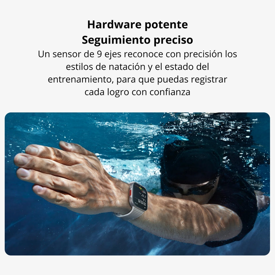 Smartwatch Xiaomi Redmi Watch 6 Lite Pantalla AMOLED 1.96” Llamadas Bluetooth 150 Sports GNSS - Negro