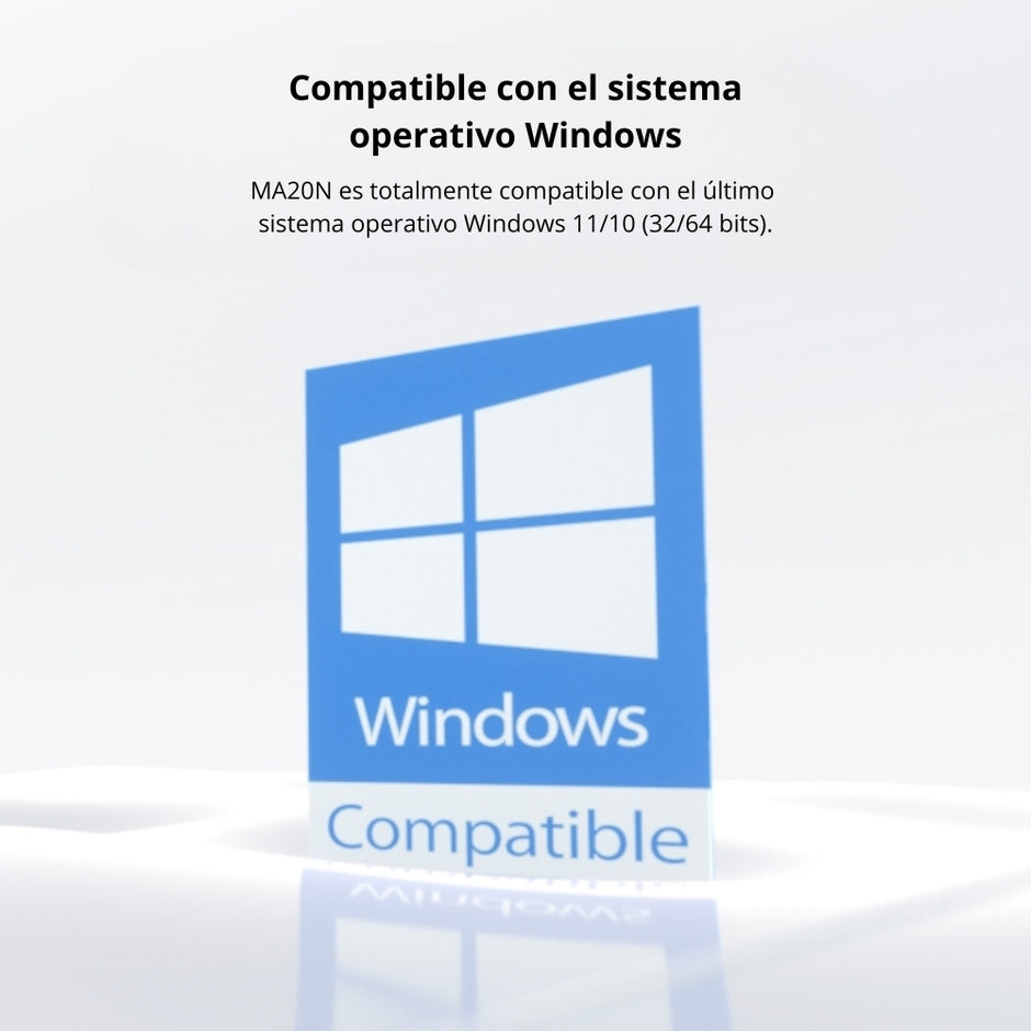 Adaptador Mercusys MA20N, USB Wi-Fi Dual Band AC650 Nano