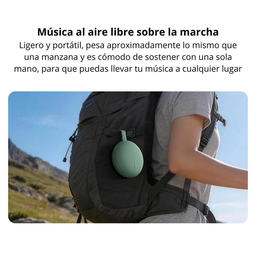 Parlante Bluetooth Portátil Xiaomi Speaker Essential TWS 5W, 1000 mAh con Protección IP66 - Verde