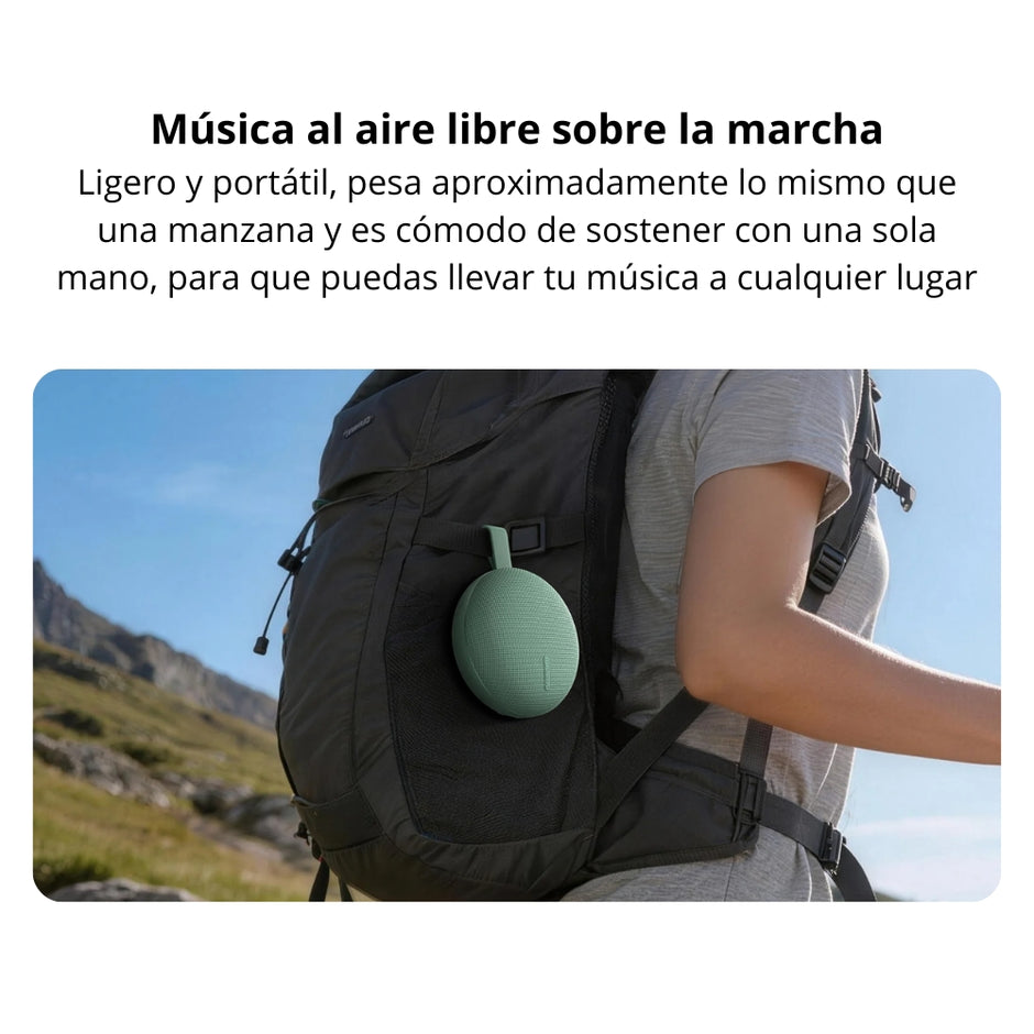 Parlante Bluetooth Portátil Xiaomi Speaker Essential TWS 5W, 1000 mAh con Protección IP66 - Verde