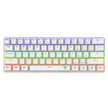 T-Dagger Teclado Mecánico T-TGK321 Arena Lite Switch Red 60% Rainbow Español LAT Blanco antighosting RGB
