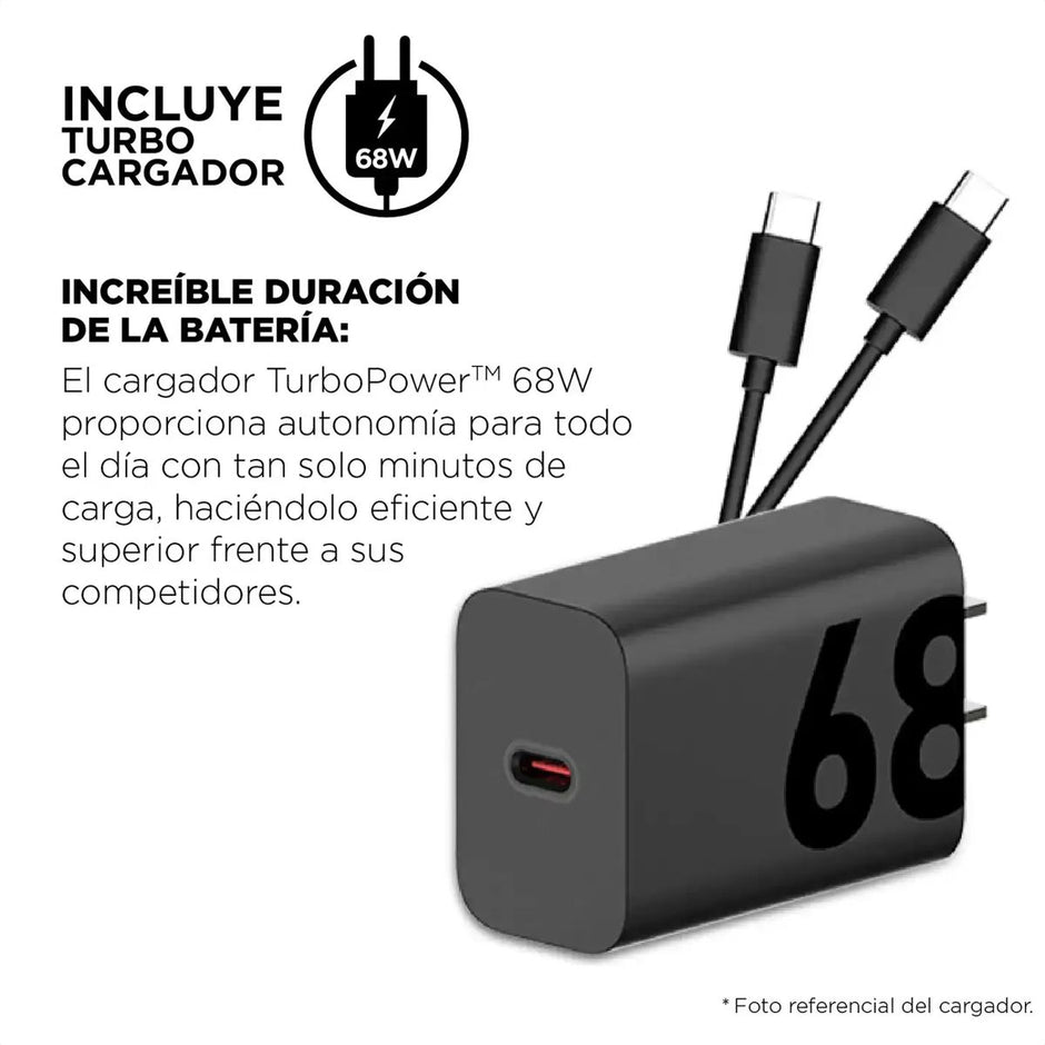 Celular Motorola Edge 60 Fusion 5G SIM+eSIM pOLED 6.7” 120Hz 128GB/8GB 50MP IP68/IP69 5200mAh/68W - Azul