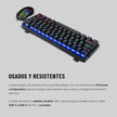 T-Dagger Combo Gamer Main Force TGS-008 LIT Teclado Mecánico 60% + Mouse RGB Chroma