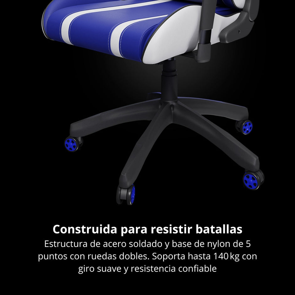 Silla Gamer Profesional Primus Thronos 103T R2-D2 Edición Especial Star Wars Ergonómica Reclinable 2D