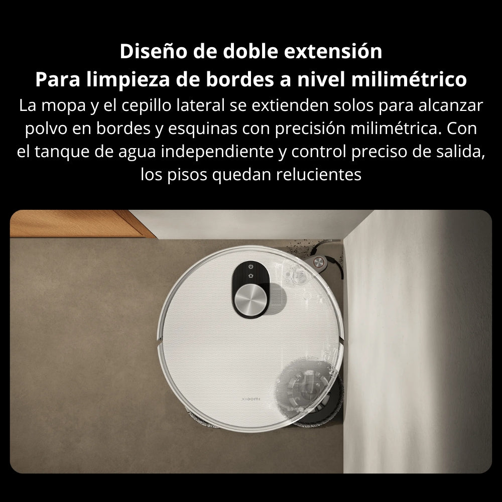 Aspiradora Robot Xiaomi Vacuum 5 Pro 20000Pa Base Omni Cámaras IA Mopa Extensible Radar dToF Retráctil