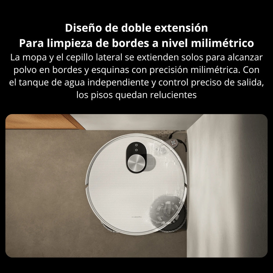 Aspiradora Robot Xiaomi Vacuum 5 Pro 20000Pa Base Omni Cámaras IA Mopa Extensible Radar dToF Retráctil