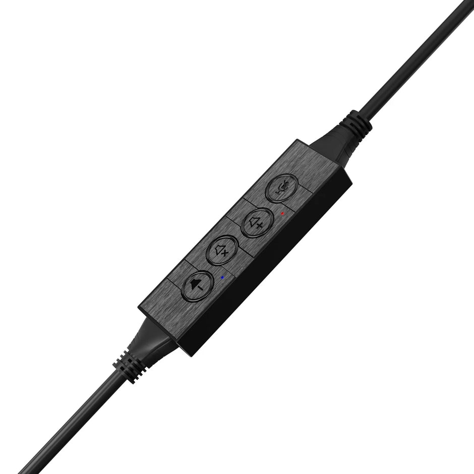 Diadema con Microfono Xtech XTH-245 USB-C Controlador Incorporado - Negro