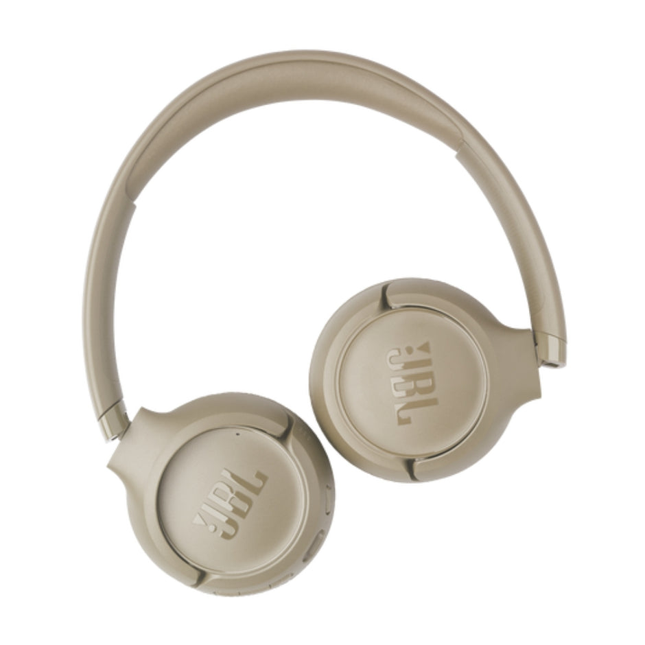 Diadema Inalámbrica JBL Tune 530BT Sonido Pure Bass, Multipunto Bluetooth 6.0 y Hasta 76H de Batería Beige