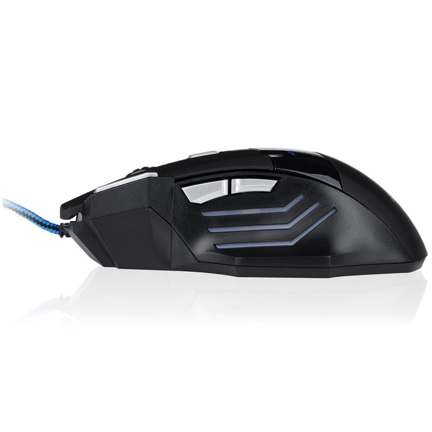 Mouse Gamer Usb 7 Botones Star Tec G6, 800/1200/1600/2400dpi K61