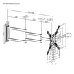 Soporte para TV Extra Largo 95cm TechGo SPB-445XL Pantalla 23