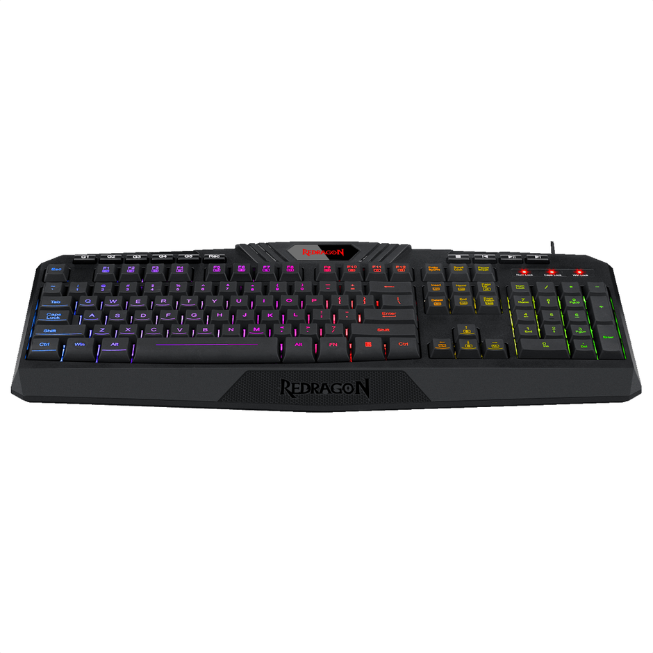 Teclado Gamer Redragon K503A-RGB Harpe Pro con Macros y Multimedia