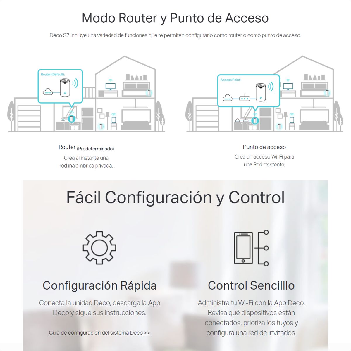 Sistema Wifi Mesh Ac1900 Gigabit, Tp-link Deco S7 (3-pack)