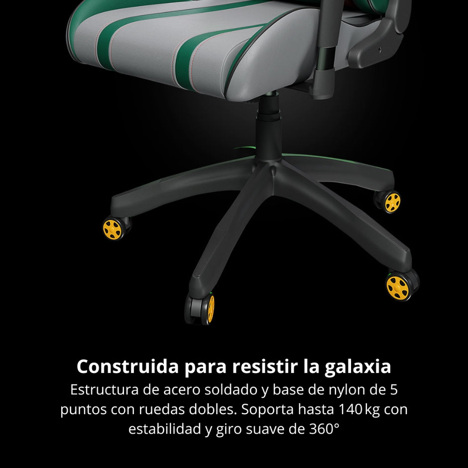 Silla Gamer Profesional Primus Thronos 103T Boba Fett Edición Especial Star Wars Ergonómica Reclinable 2D