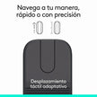 Mouse Inalámbrico Ultraportátil Logitech Mobi Fold Diseño Plegable Bluetooth 4000 DPI Smart Scroll - Grafito