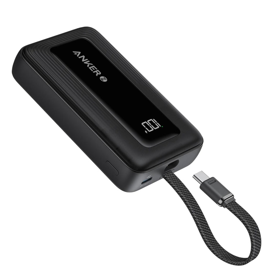 Batería Power Bank Anker Zolo 10000mah Cable Integrado Usb-c