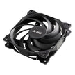 Ventilador XPG Vento 120 para PC 1200RPM, 45.3 CFM Silencioso y Almohadillas Antivibración - Negro