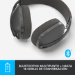 Diadema Profesional Inalámbrica & Bt Logitech Zone Vibe 100