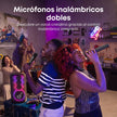 Parlante Bluetooth Portátil Soundcore Rave 3S para Fiestas Luces LED Karaoke IA 2 Mics Sonido 200W
