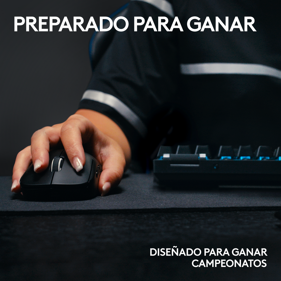 Mouse Gamer Inalámbrico Logitech G Pro X Superlight 2c - Negro