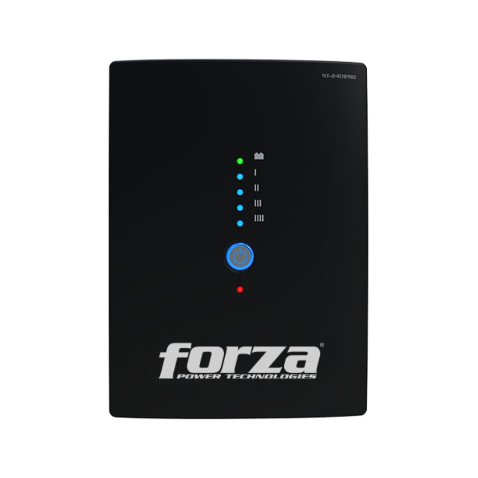 UPS Interactiva Forza NT-2401PRO 2400VA 1200W con 10 Tomas, Regulador AVR y Puerto RJ45