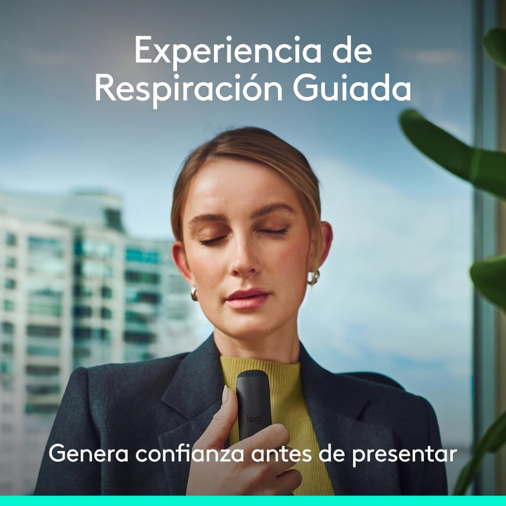 Presentador Inalambrico Logitech Spotlight 2 BT, USB-C - Negro