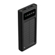 Power Bank con Carga Solar Xtech XPB-100 10000 mAh Linterna Led 4 Cargadores