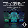 Audifonos Gamer Razer Blackshark V2 Pro  inalámbricos HyperSpeed Wireless de 2,4 GHz y Bluetooth 5.2. Edicion Play Station - Blanco