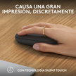 Mouse Bluetooth Multidispositivo Logitech Pebble 2 M350s, Negro