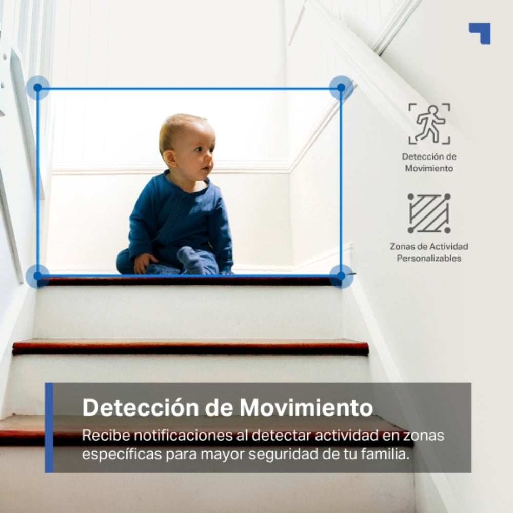 Cámara Wi-Fi Tp-Link Tapo C220 de 360° con Vista 2K 4MP, Detección IA Avanzada
