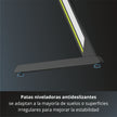 Escritorio Gamer TechGo MPCG-07 Diseño Z Superficie Texturizada 120cm*60cm Portavasos Soporte Diadema