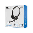 Audífonos Diadema USB Xtech XTH-241 con Micrófono, Control y Mute - Negro