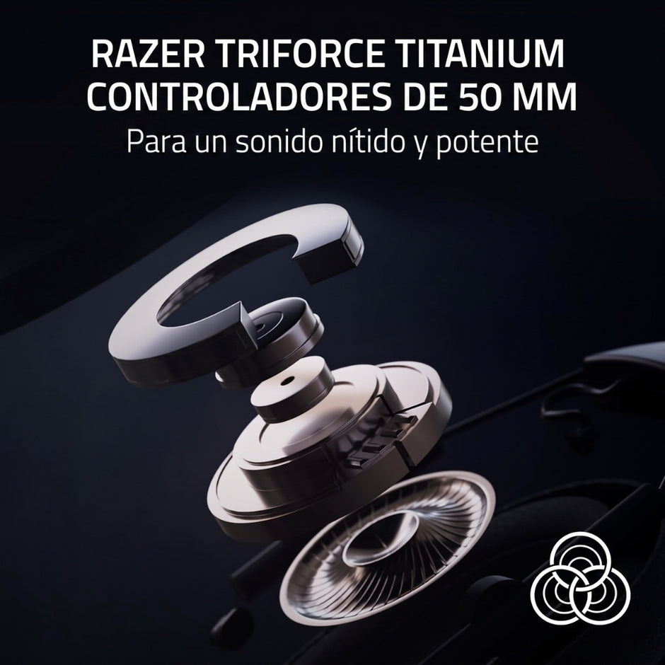 Audifonos Gamer Razer Blackshark V2 Pro inalámbricos HyperSpeed Wireless de 2,4 GHz y Bluetooth 5.2. Edicion Xbox - Negro