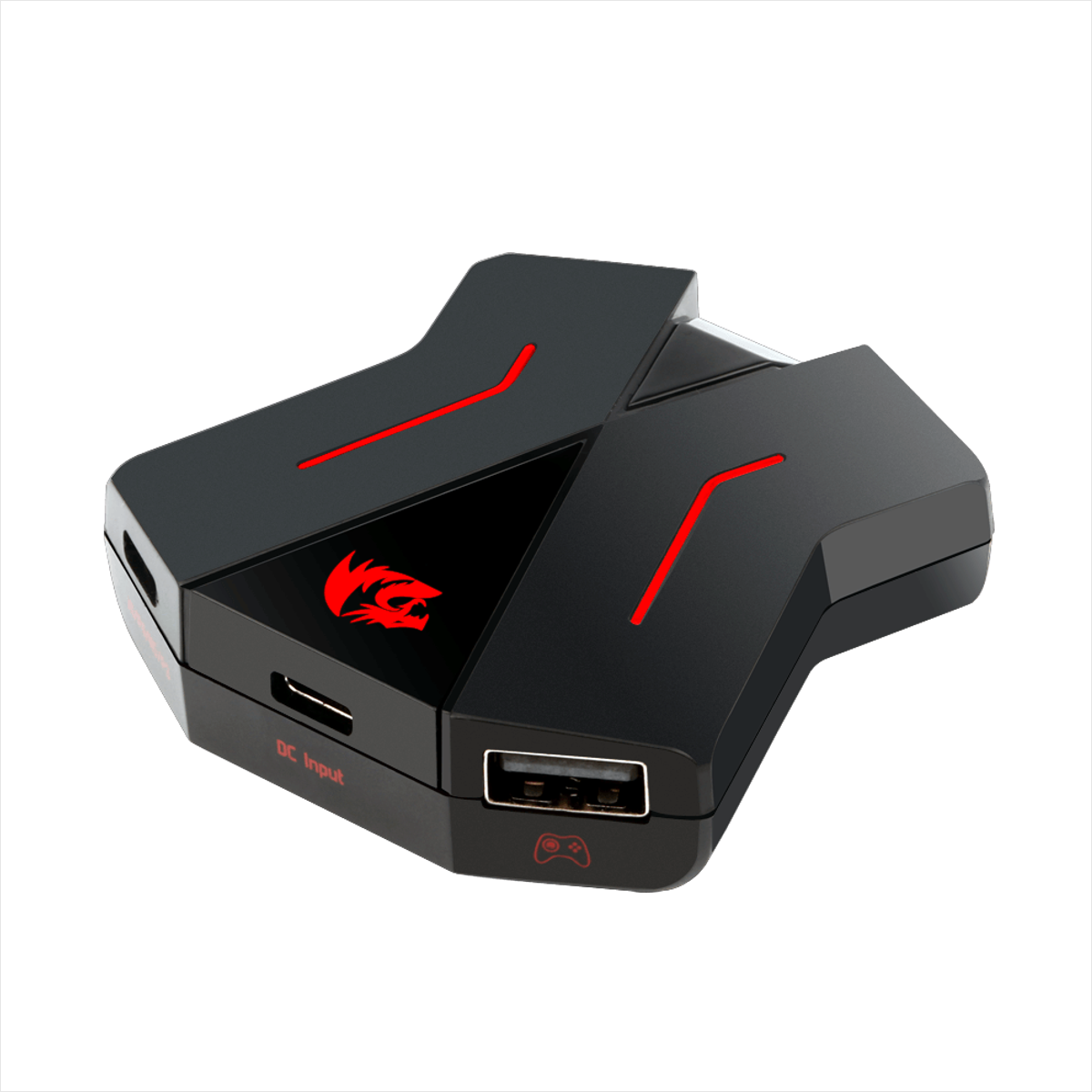 Conversor Multiplataforma HUB Redragon Eris GA200 para Teclado y Mouse en Consolas