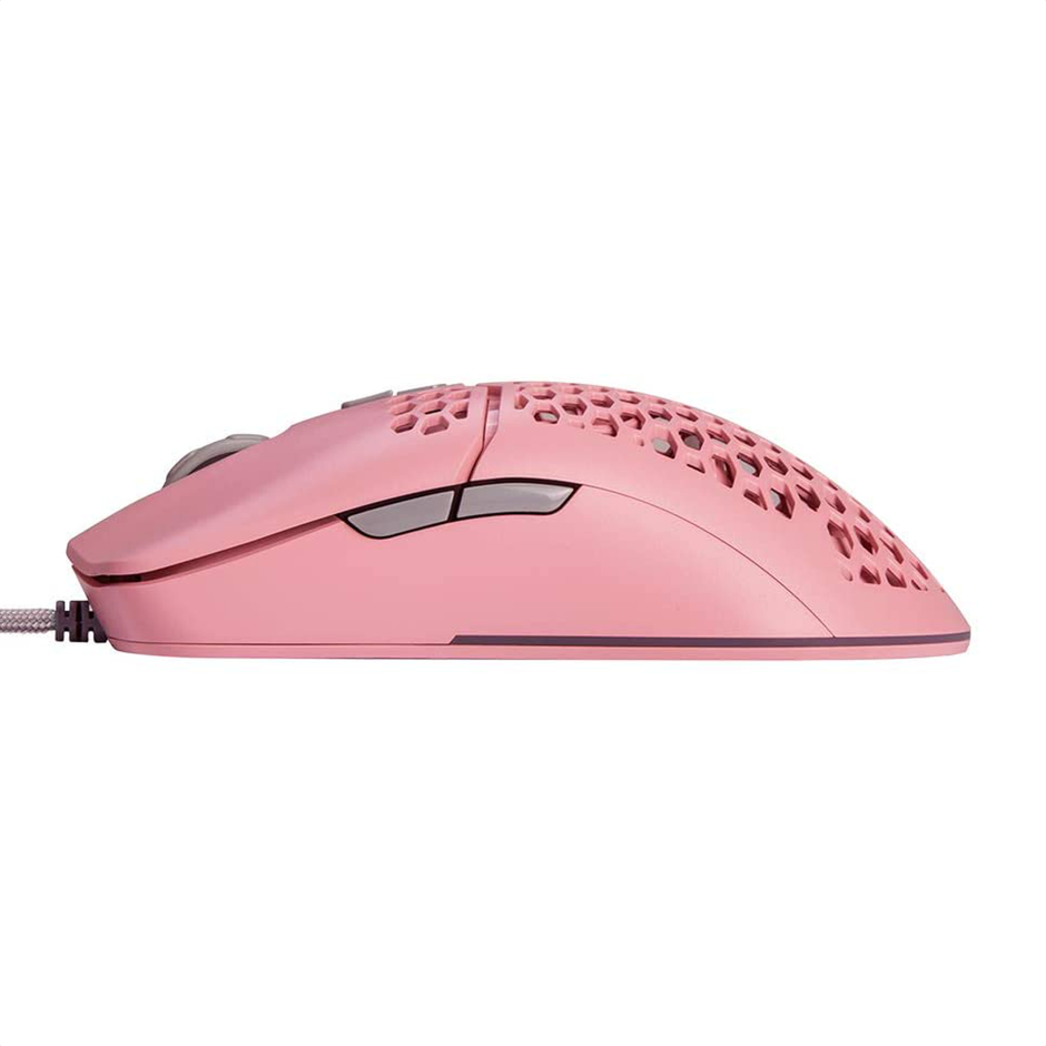 Mouse Gamer Delux M700a Rgb, Programable 7 Botones, Pink