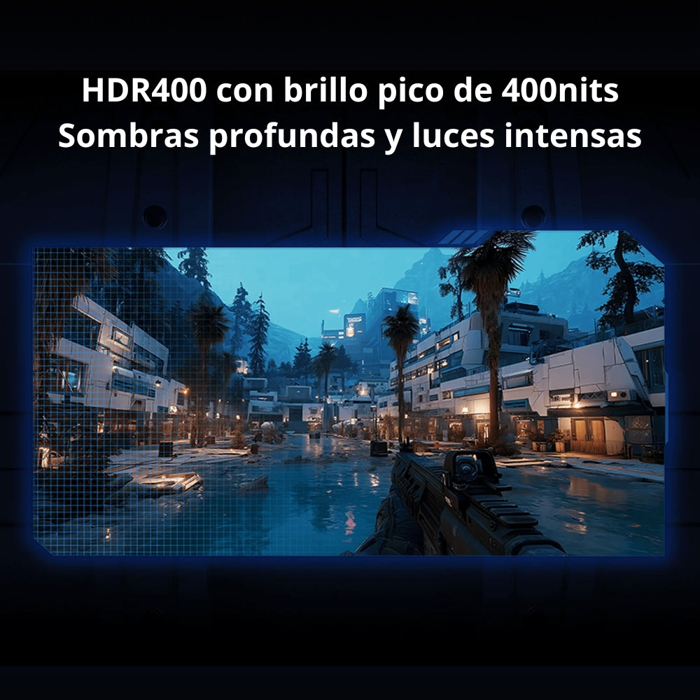 Monitor Gamer Xiaomi G27i 27 Pulgadas IPS Full HD 200 Hz 1 ms HDR400 + Brazo TECHGO SPMG-1101 Blanco