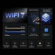Adaptador de Red PCIe Mercusys MA37BE BE6500 WiFi 7, 6GHz + 5GHz a 2882Mbps y Bluetooth 5.4