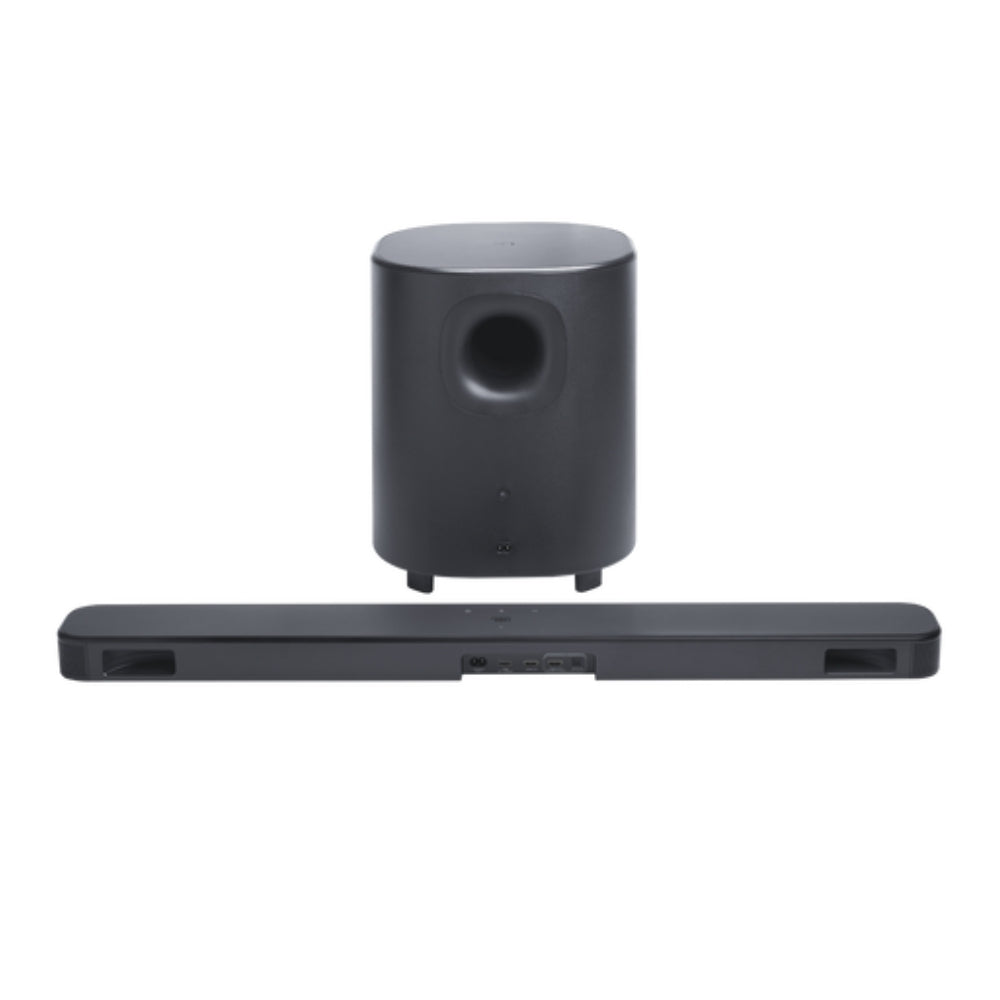 Barra de Sonido JBL BAR 500MK2 con 5.1 Canales 750W Dolby Atmos Subwoofer 10” Inalámbrico Wi-Fi MultiBeam