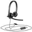 Diadema Logitech Usb Headset Stereo H570e, Lync Cisco Skype