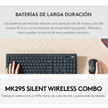 Logitech Mk295, Combo Inalámbrico Silencioso Teclado Y Mouse