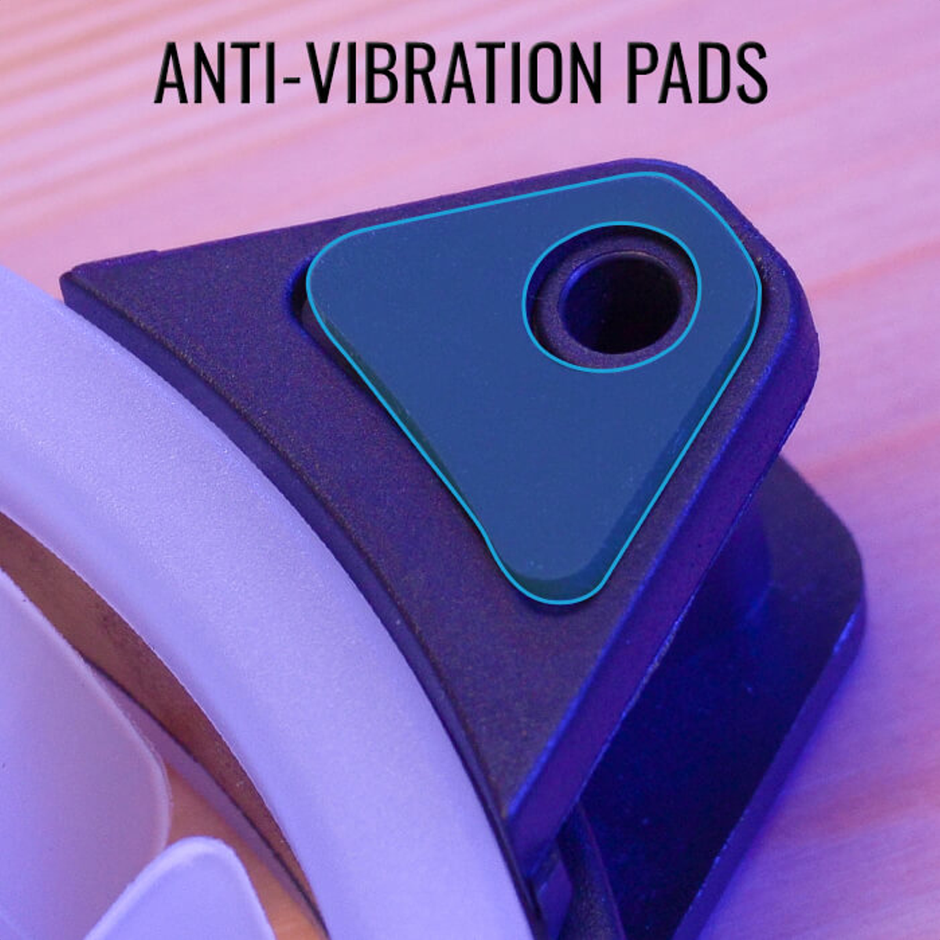 Ventilador Fan Cooler 120mm. Caja Pc Gamer / Luz Led Rainbow