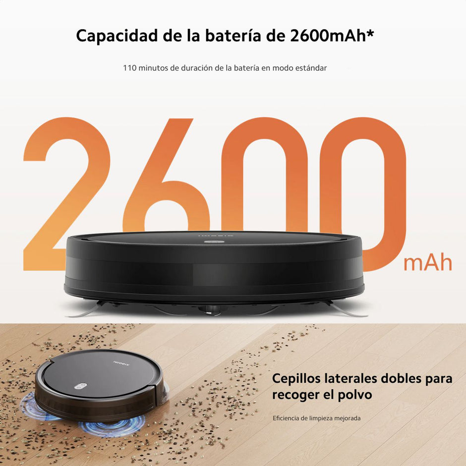 Robot Aspiradora Xiaomi Vacuum E5 Barre Aspira Trapea 3en1 App Mi Home Alexa Google