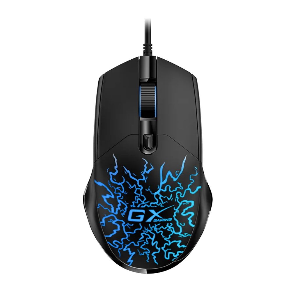 Combo Gamer Teclado y Mouse Genius Scorpion KM-GX3 Retroiluminado RGB con AI Copilot - Negro