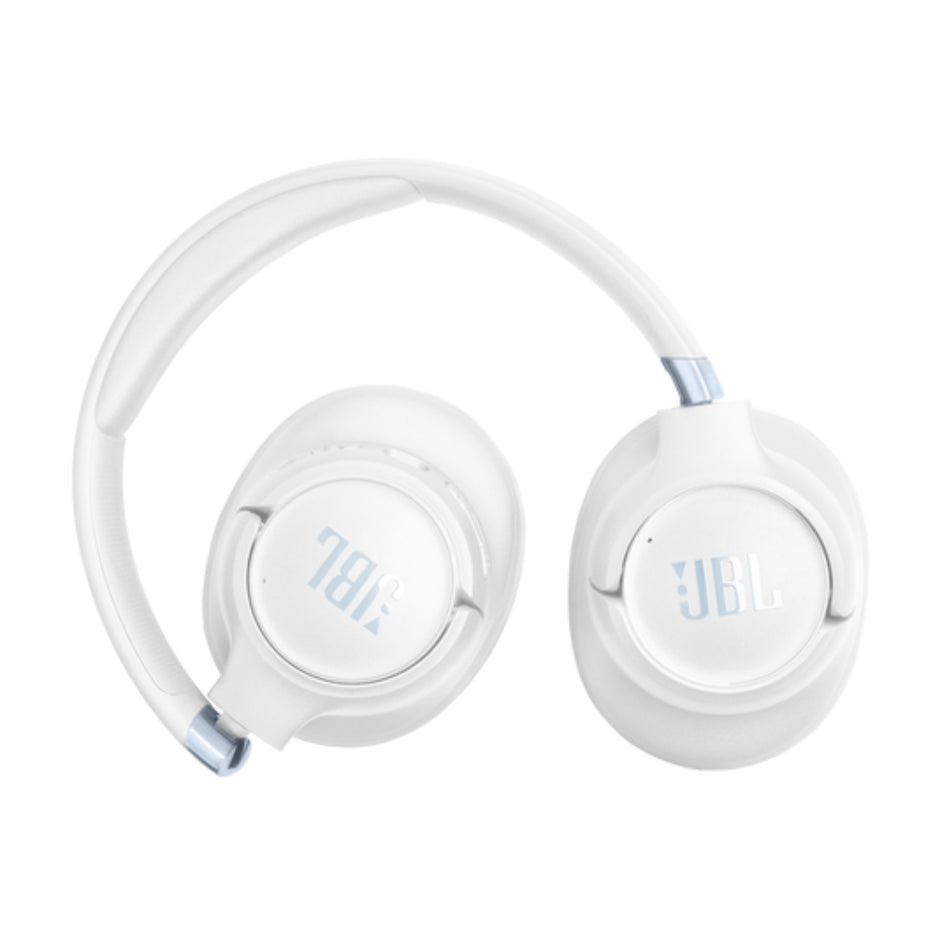 Audífonos Inalámbricos JBL Tune 780NC Bluetooth con Cancelación de Ruido ANC hasta 70h Batería - Blanco