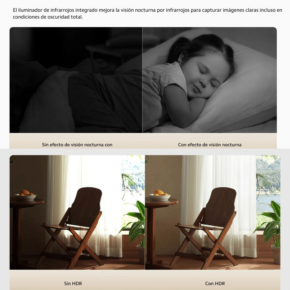 Xiaomi C500 Pro, Cámara Seguridad 5mp Smart Ai Mascotas Hdr