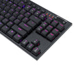 Teclado Gamer Mecanico Redragon Horus TKL Alambrico Bajo Perfil Switch Red - Negro